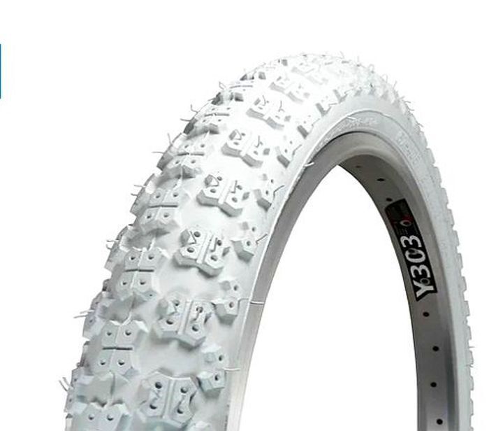 Kids Bike BMX Tire 16-inch Kenda MX K50 Comp III - Black or White, Multiple Sizes