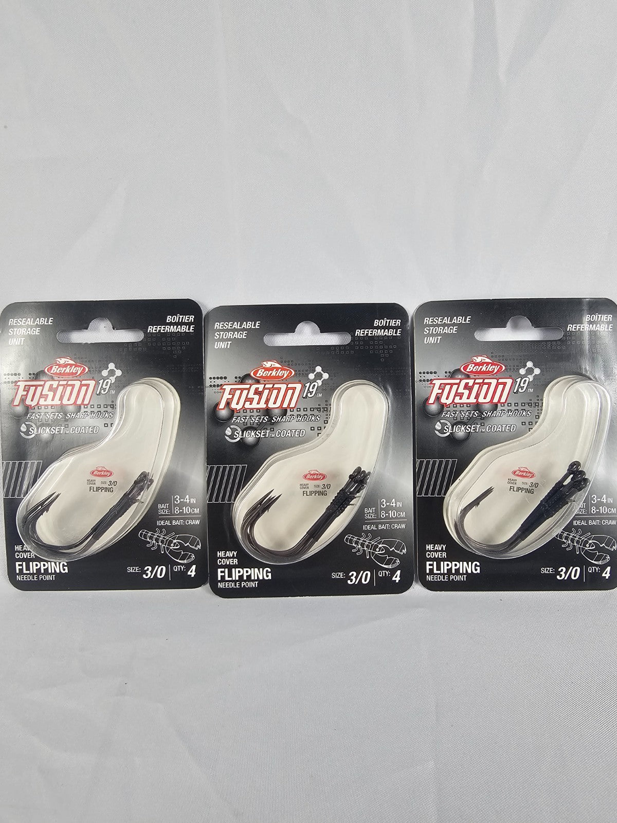 Heavy Cover Flipping Needle Point Hooks Set - Multiple Sizes for Fishing