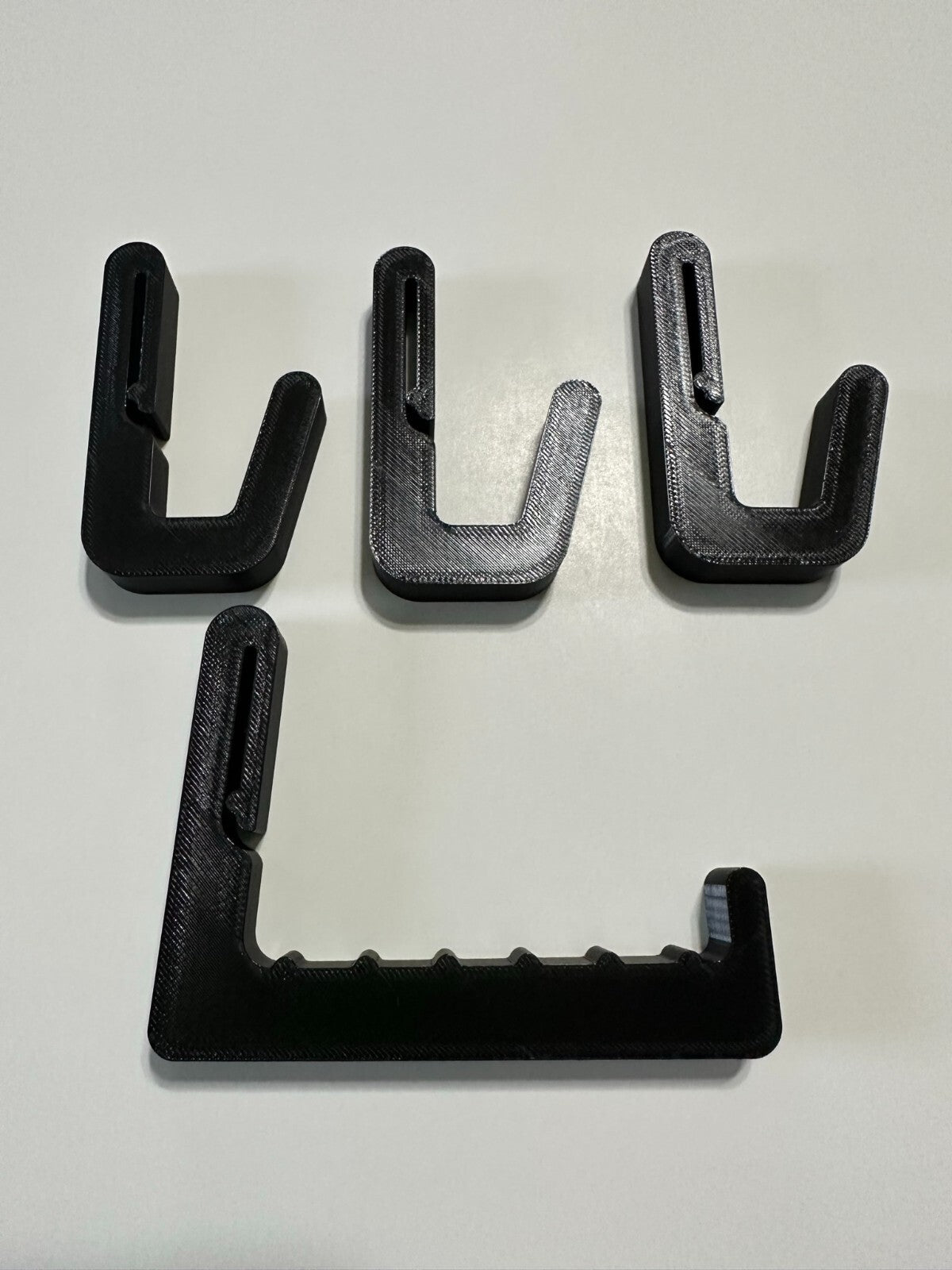 Archery Hunting Bow Hanger with 3 Gear Clips - Lightweight Tree Stand Accessory