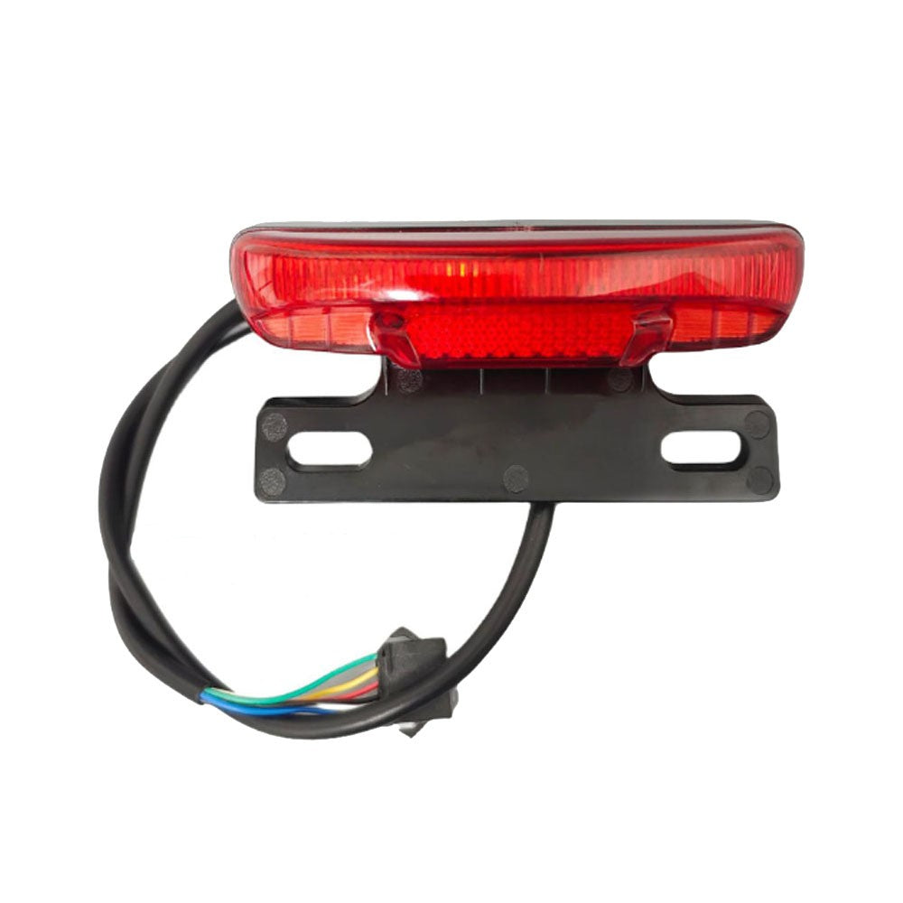 Electric Bicycle Rear Tail Light 36-48V Safety Warning Lamp for E-Bike