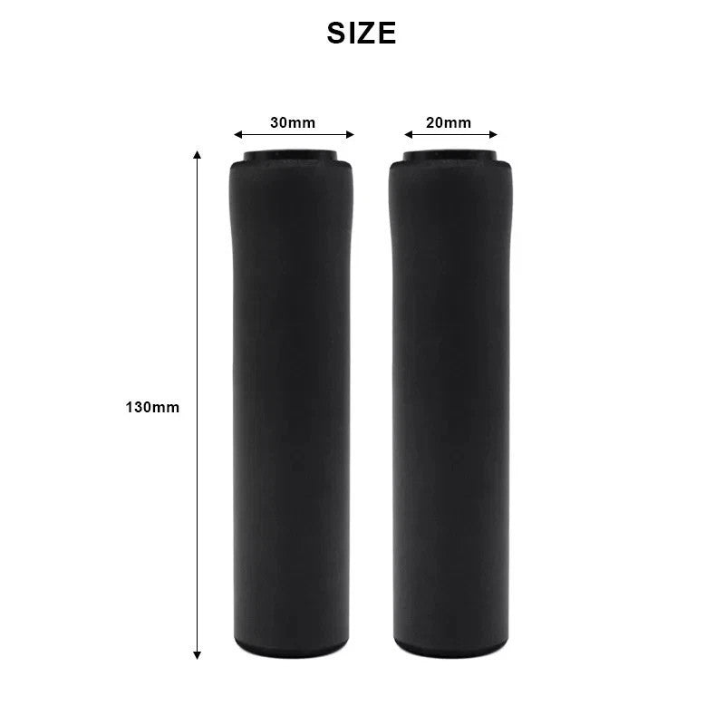 Silicone Bicycle Handlebar Grips Anti-Skid Shock Absorbing Mountain Bike Accessories