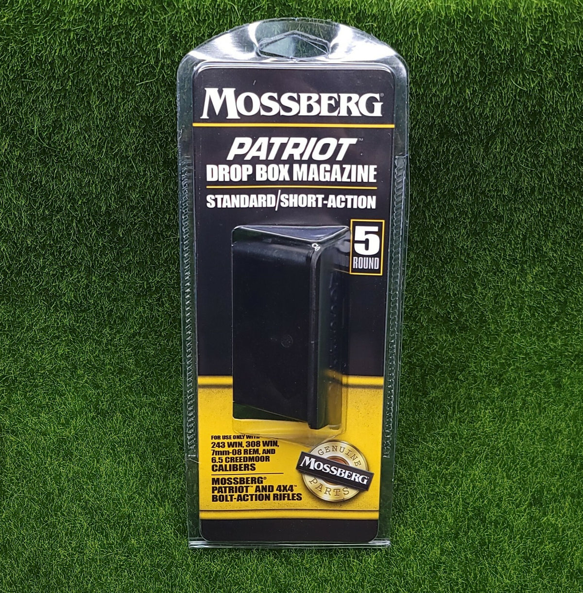 Mossberg Patriot & 4x4 Drop-Box OEM Rifle Magazine 4-Round Short-Action