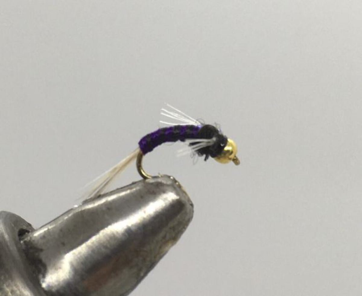 High-Quality Tungsten Beadhead Juju Baetis Flies for Fly Fishing - Multiple Sizes