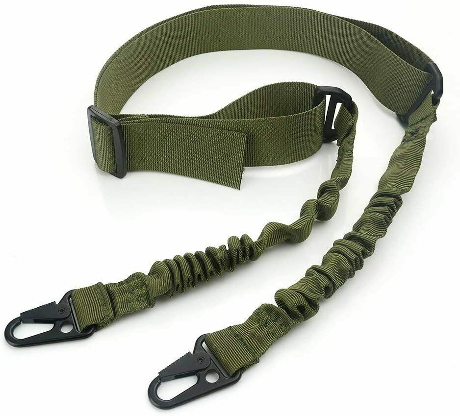 2 Point Rifle Sling with Quick-Detach QD Swivels & Mounts