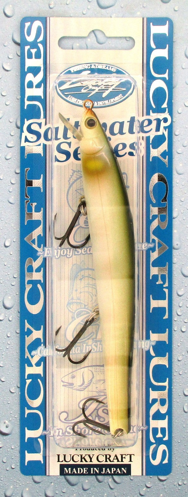 Saltwater Fishing Lures ESG 5/8 Oz 125F Jerkbaits for Sea Bass & Shore Fishing