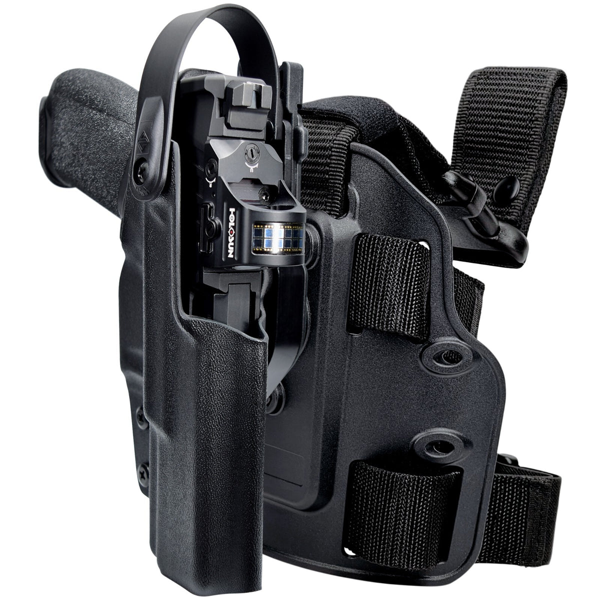 Level 2 Drop Leg Holster for Springfield Echelon 4.5 Inch Pistols - Tactical Duty & Hunting Gear