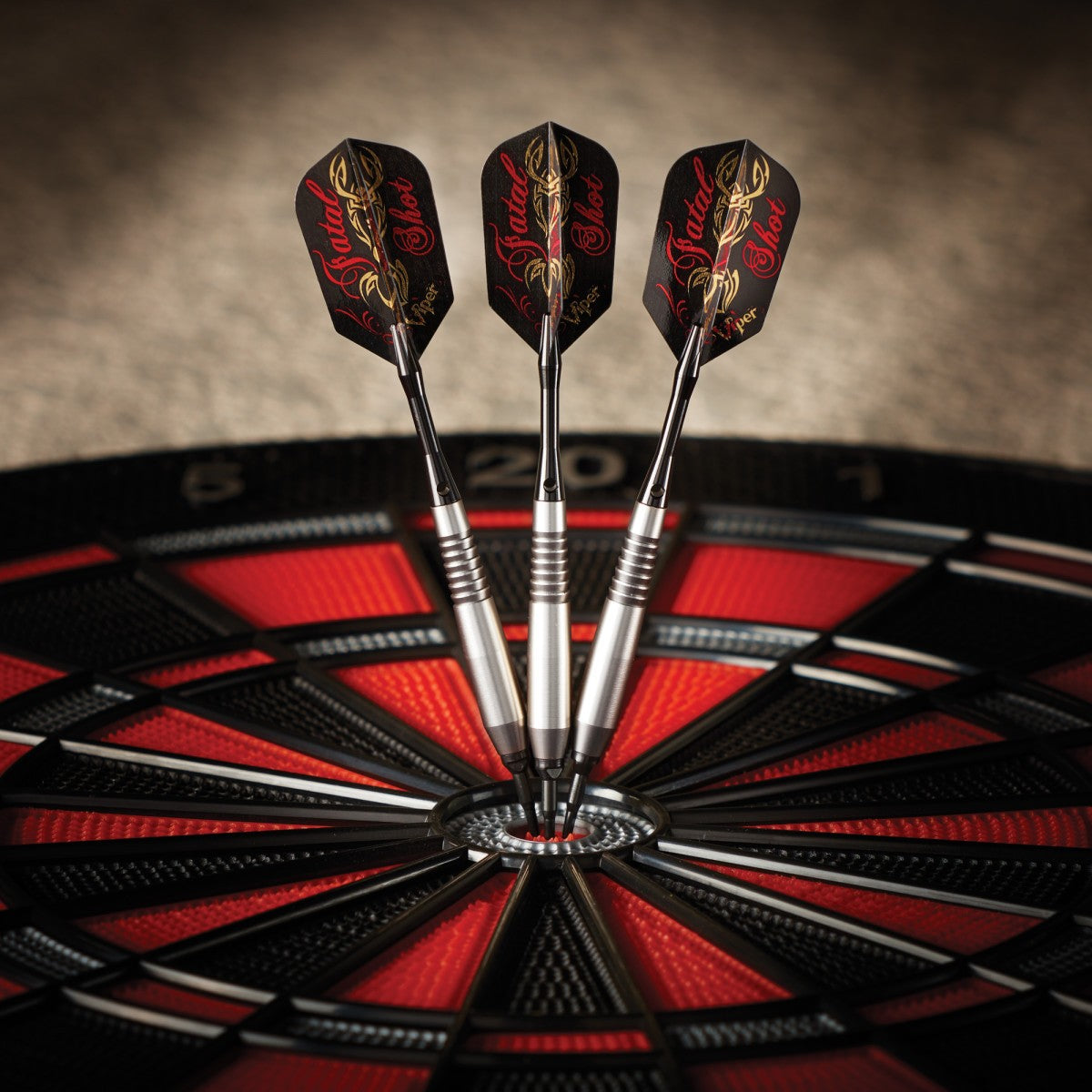 Underground Fatal Shot Soft Tip Darts, 18g – Set of 3 with Flights & Accessories