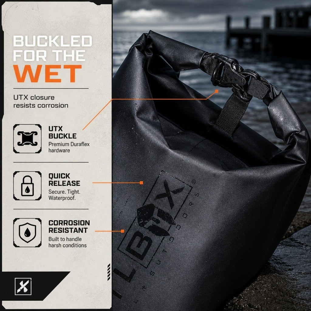 30L Waterproof Dry Bag for Camping and Kayaking - Outdoor Gear Sack