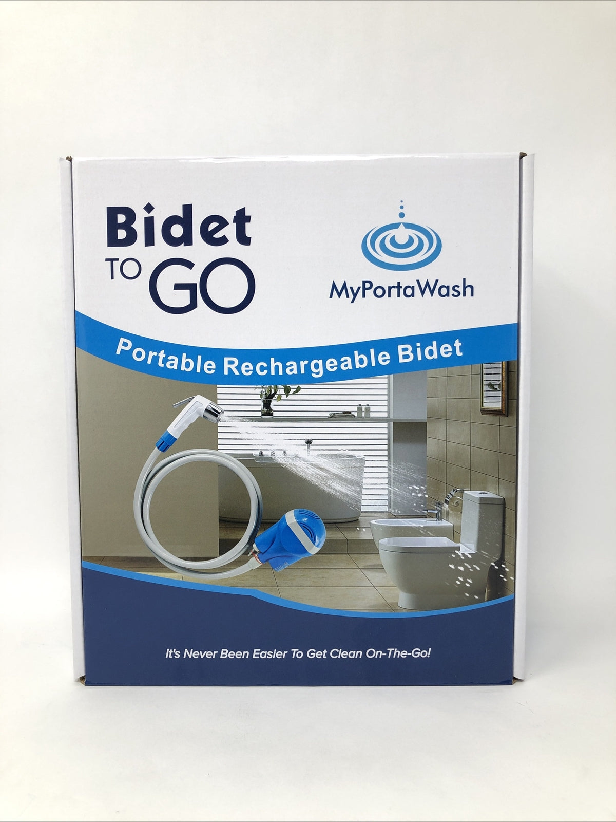Portable Recharging Bidet To Go - Travel Bidet with Water Spray