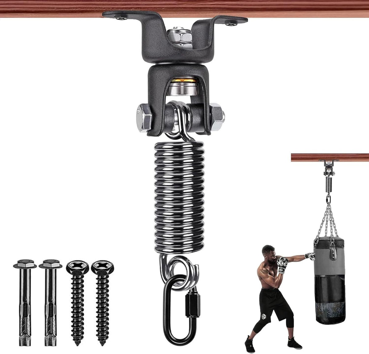 Heavy Duty Punching Bag Mount Support Up to 800 lbs for MMA Boxing
