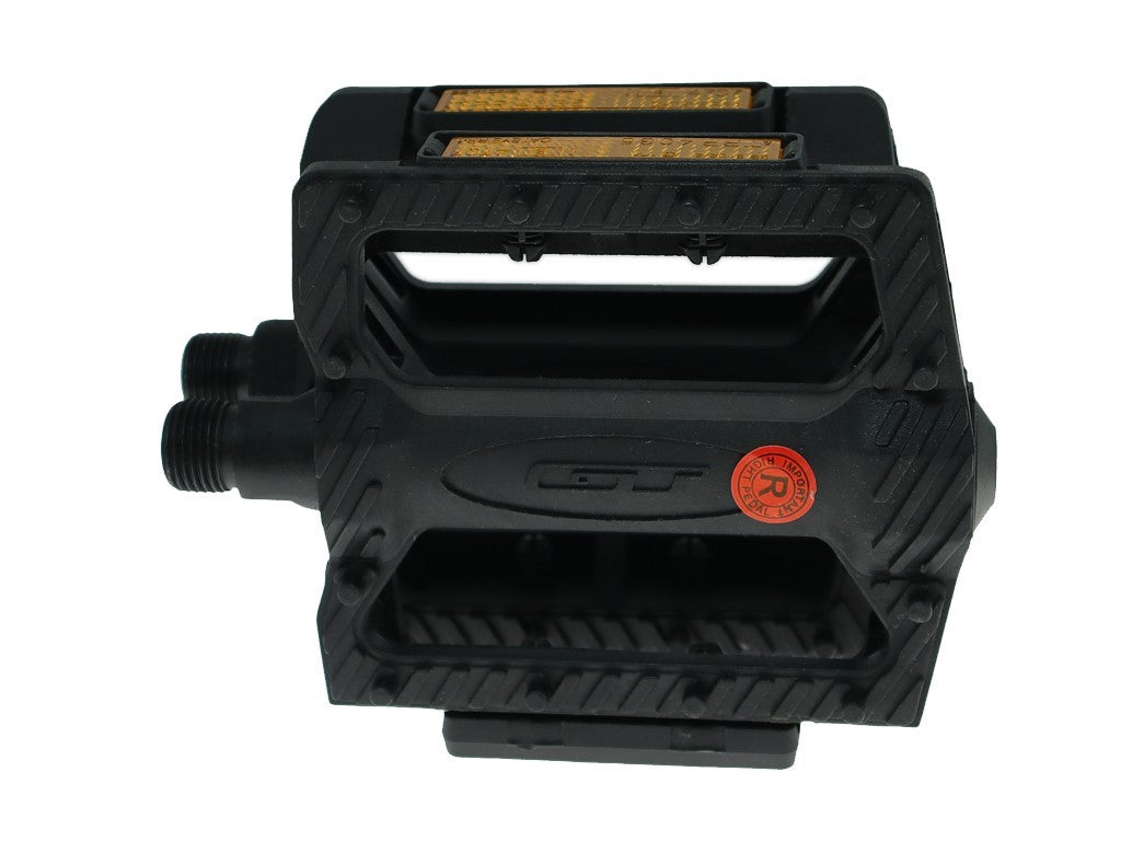 BMX Pedals Platform Pedal 9/16 Inch Spindle Black for Mid School Bikes
