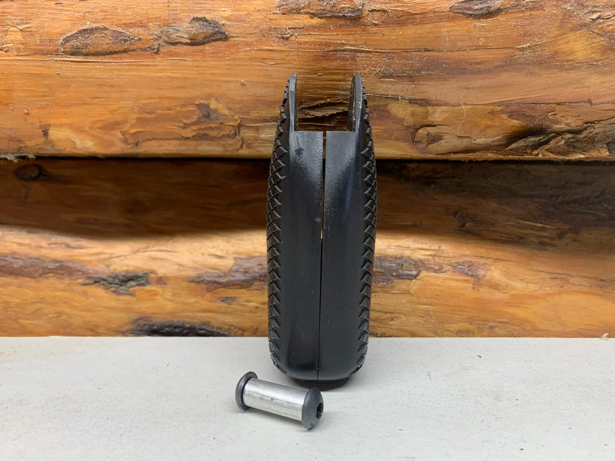 Extended Diamond Finish Gun Grip for Bond Arms Derringer - Black