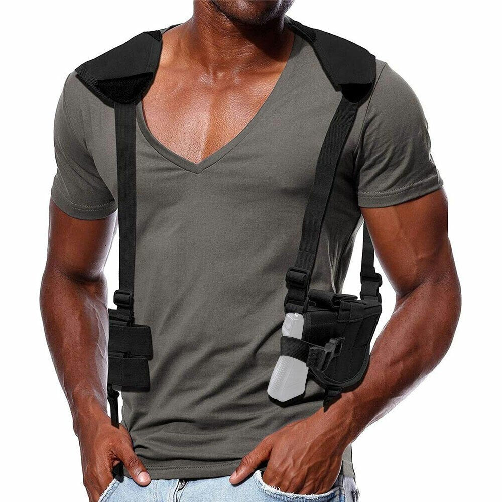 Tactical Shoulder Gun Holster for Pistol - Adjustable Nylon Concealed Carry