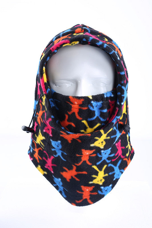 Cold Weather Balaclava Face Mask - Windproof Fleece Hood for Hunting Skiing