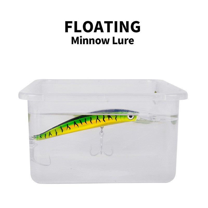 Deep Diver Trolling and Casting Fishing Lures 6.7 Inch Minnow Crankbait Baits