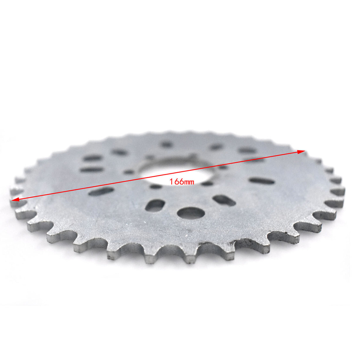 Motorized Bicycle Sprocket Adapter Kit for 1" or 1.5" Hub - Silver CNC Fit 49cc-80cc
