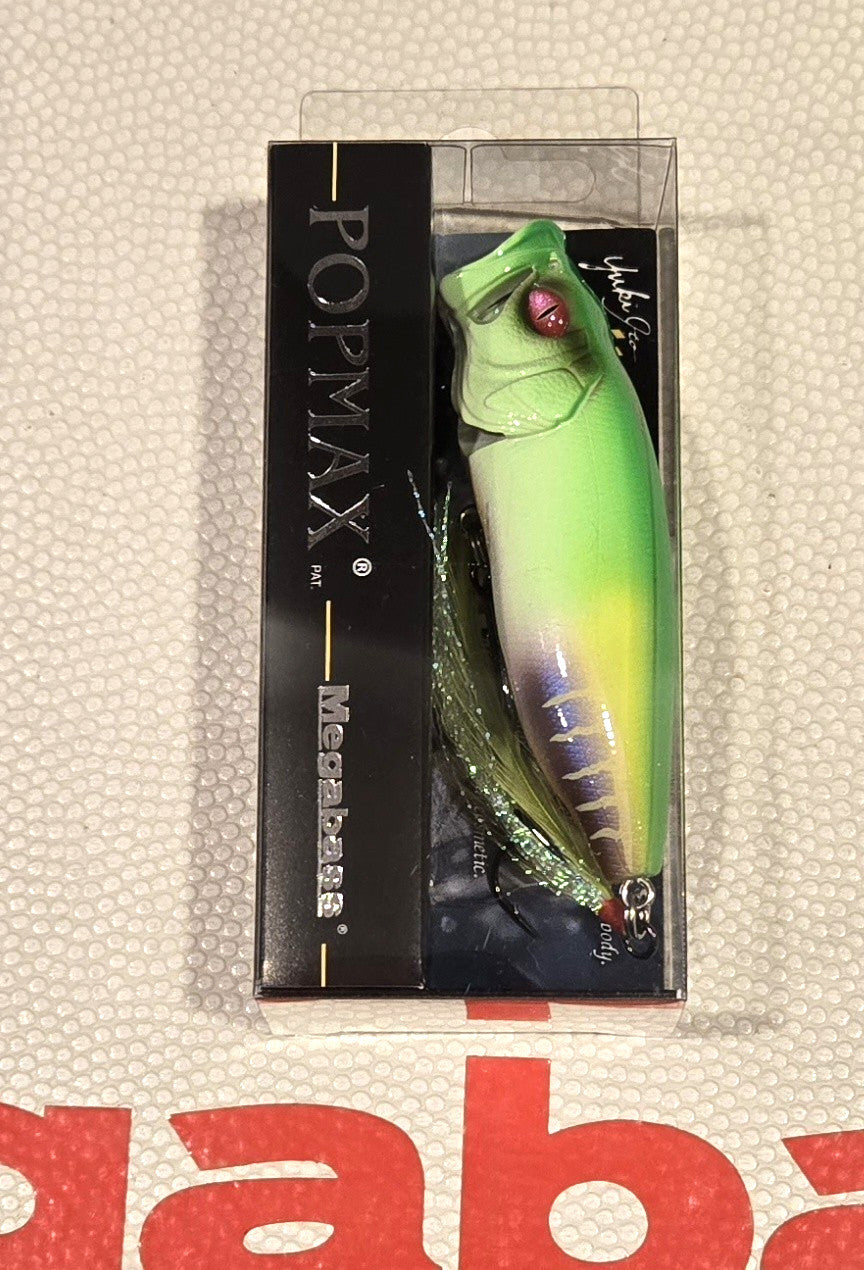 Fishing Lure Megabass POPMAX 2026 Frog Pattern - Akame Amageru
