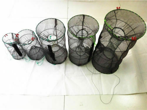 Foldable Crab & Crawfish Trap with Multiple Sizes for Fishing