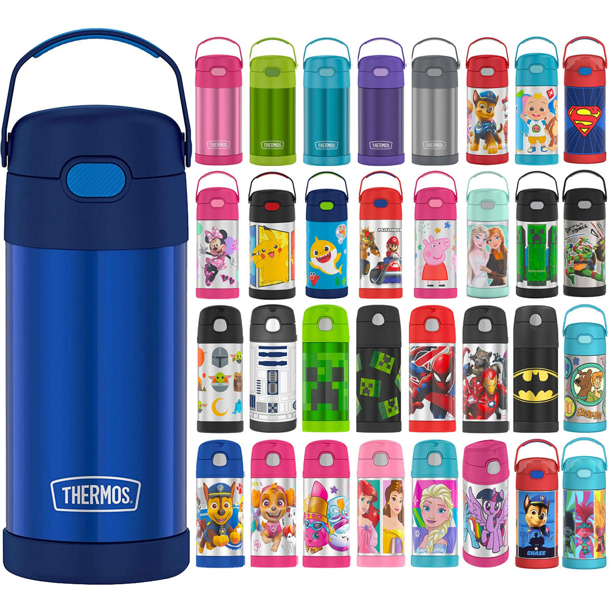 Kids Insulated Water Bottle 12 Oz Vacuum Stainless Steel Drinkware