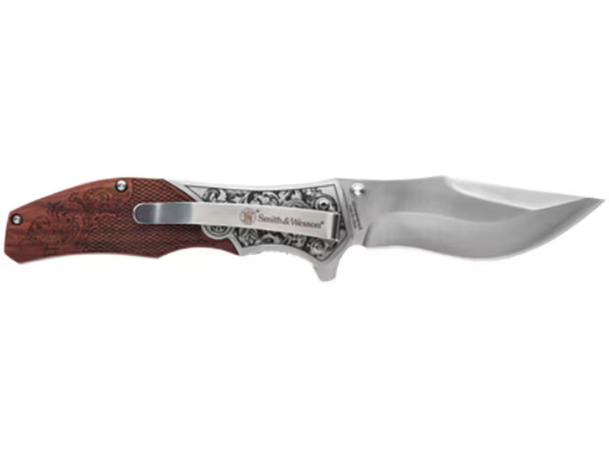 Assisted Opening Pocket Knife 3.25 Drop Point Blade 8Cr13MoV Steadfast