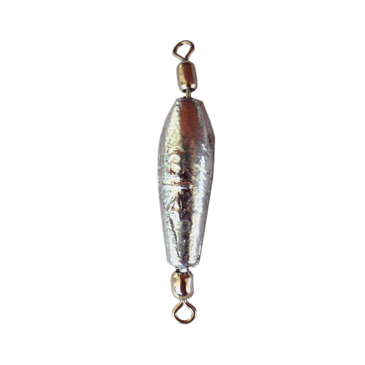 Inline Trolling Sinkers with Swivels Pack of 25 for Fishing - Multiple Sizes