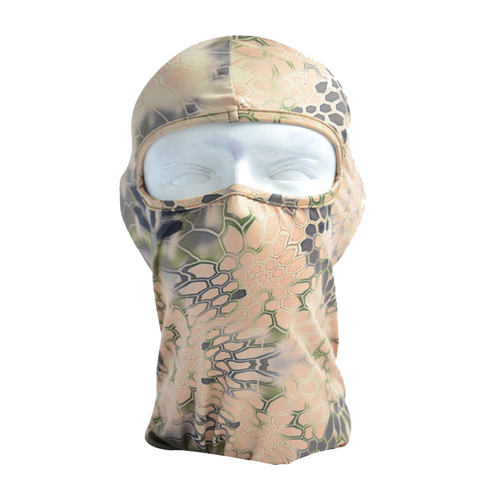 Full Face Tactical Balaclava Mask UV Sun Protection for Outdoor Sports