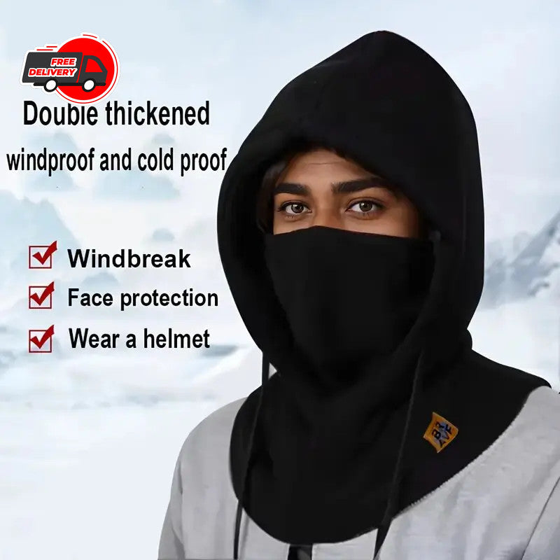Winter Warm Hat Mask Neck Warmer 3-in-1 Windproof Balaclava for Cold Weather