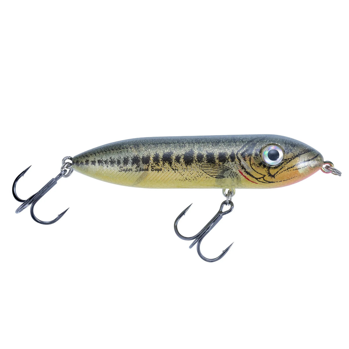 3-Inch Topwater Bass Lure - Pack of 3 Spook Style Fishing Baits