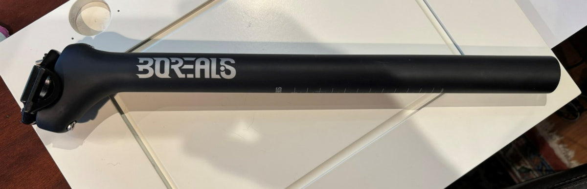 Carbon Seat Post 31.6mm for Mountain, Road & Fat Bikes - Borealis