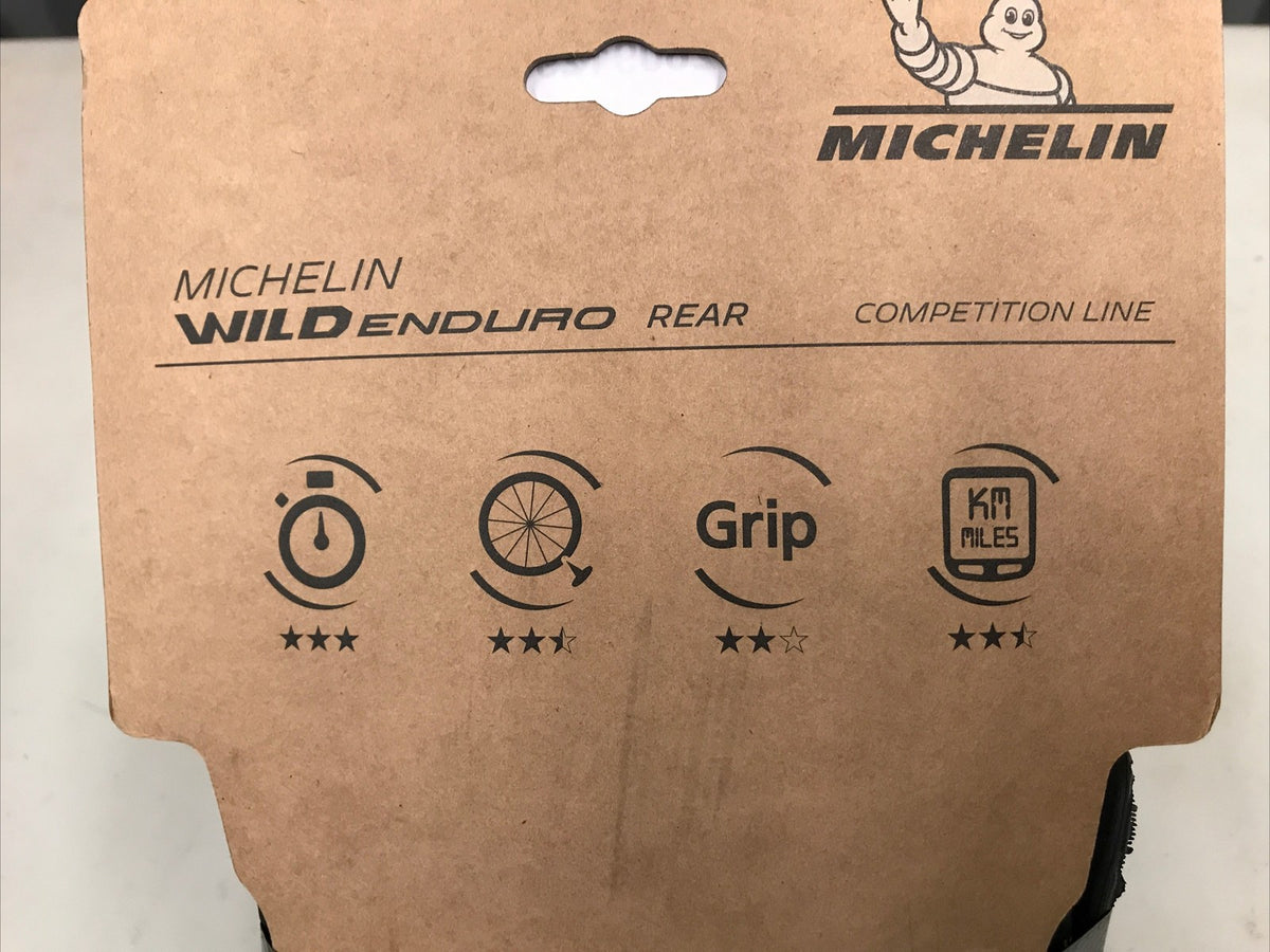Michelin Wild Enduro Rear Bicycle Tire 27.5x2.8 Black GUM-X3D