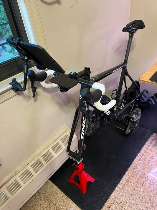 Bicycle Fork Mount Adapter for Indoor Trainer - Front Axle Support