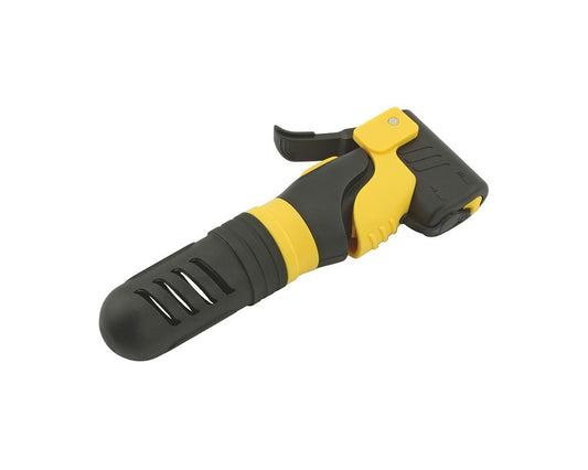 Universal CO2 Bicycle Tire Inflator Regulator – Compact 6-Inch Pump Black Yellow