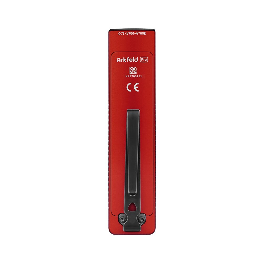 EDC Clip-On Flashlight with Red, Flood, and Spot Modes - 1300 Lumens