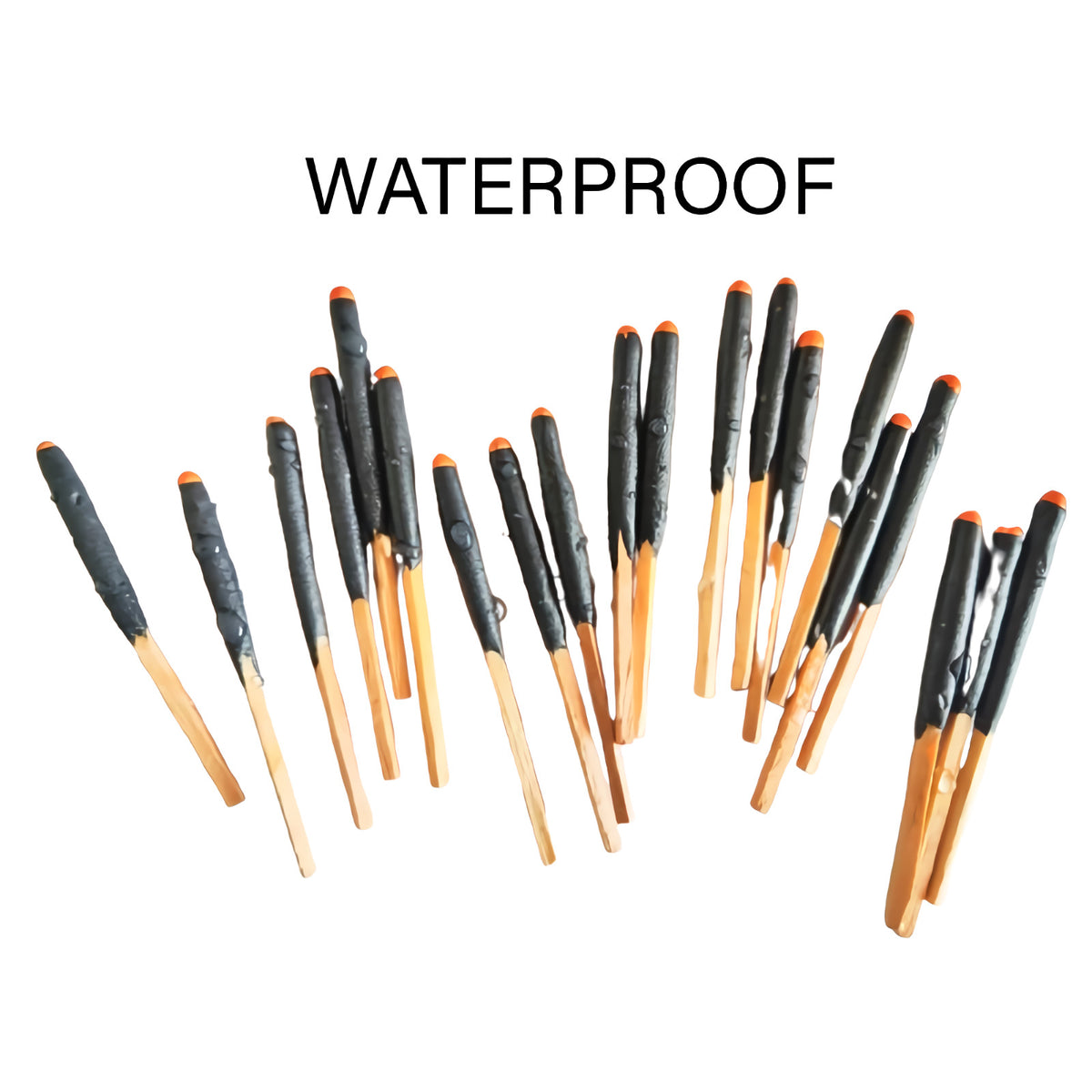 Waterproof Camping Matches & Wax Rope Fire Starter Kit