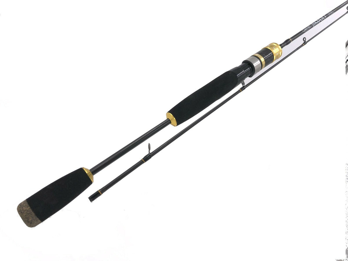 Ultralight Spinning Rod and Reel Combo for Trout & Crappie Fishing