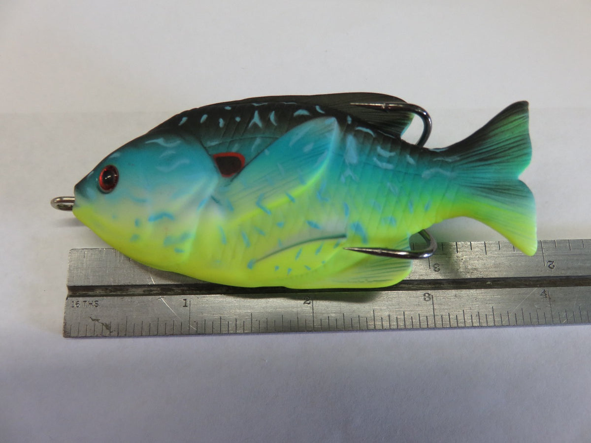 3-1/2 Inch Sunfish Topwater Fishing Lure for Freshwater Bass & Trout