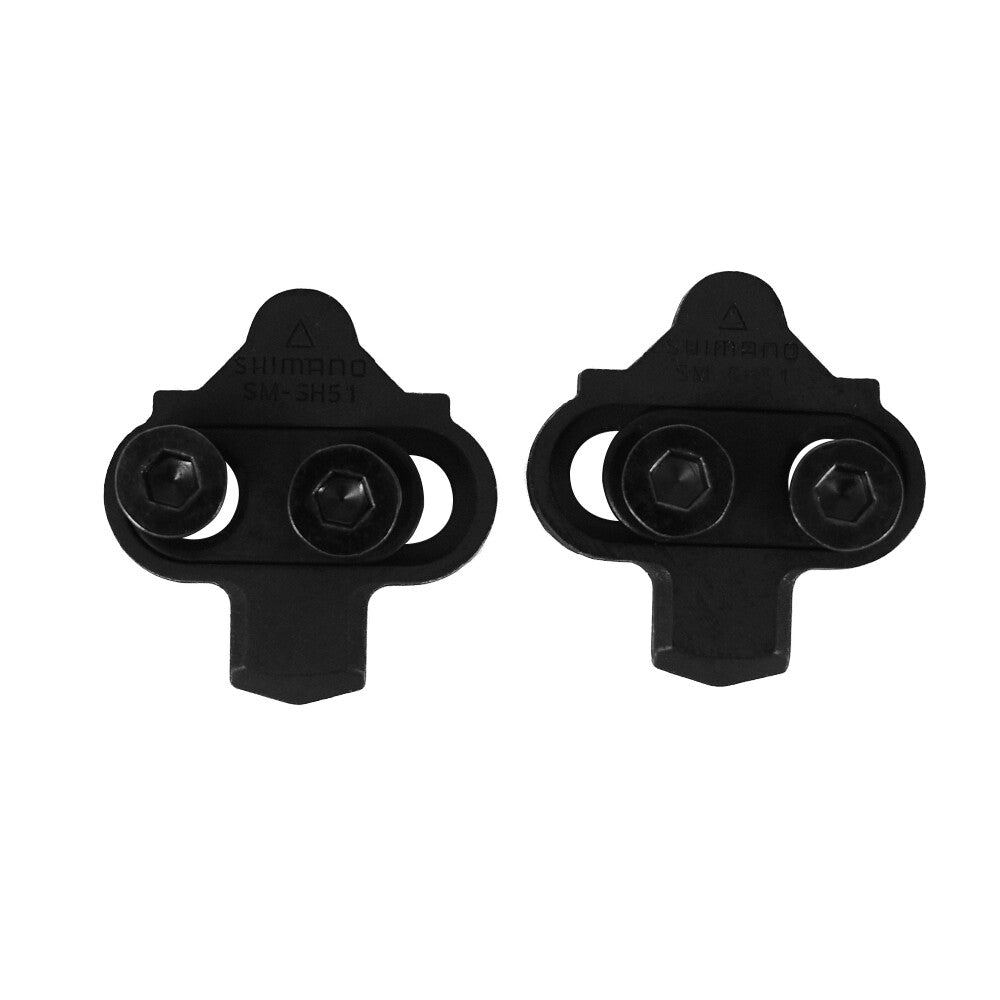 Shimano SPD SM-SH51 Bicycle Cleats - Single-Directional Release, Black