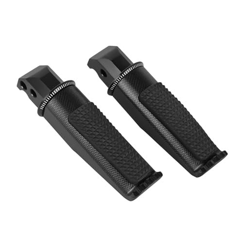 Motorcycle Rear Passenger Footpegs for Honda CB600F CBR600RR VTR1000 Black
