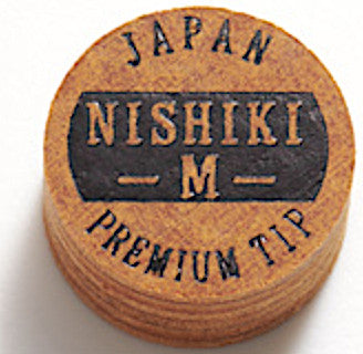 Billiard Cue Tip, Medium NBT-M Nishiki Tan - Made in Japan