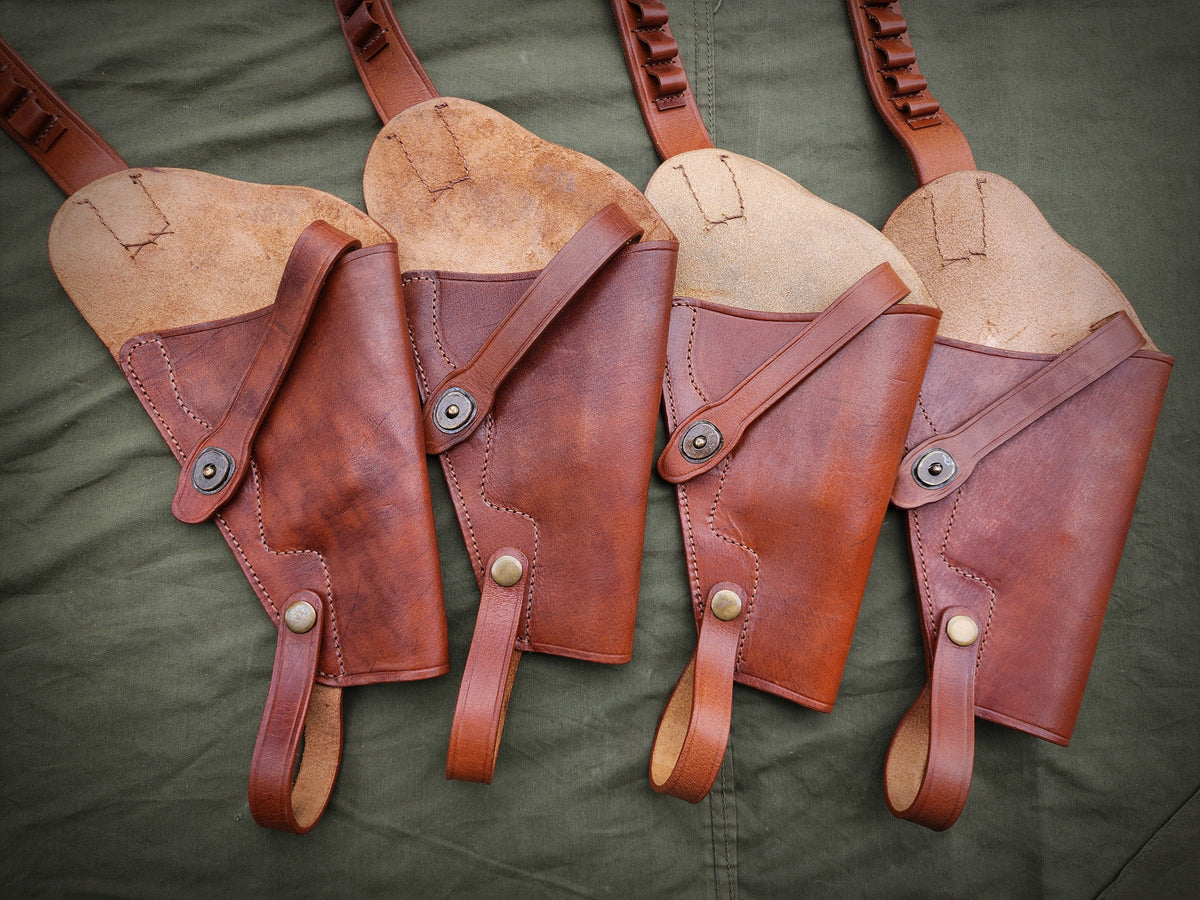 Leather Shoulder Holster for Taurus Judge Magnum 3-Inch with Shell Loops