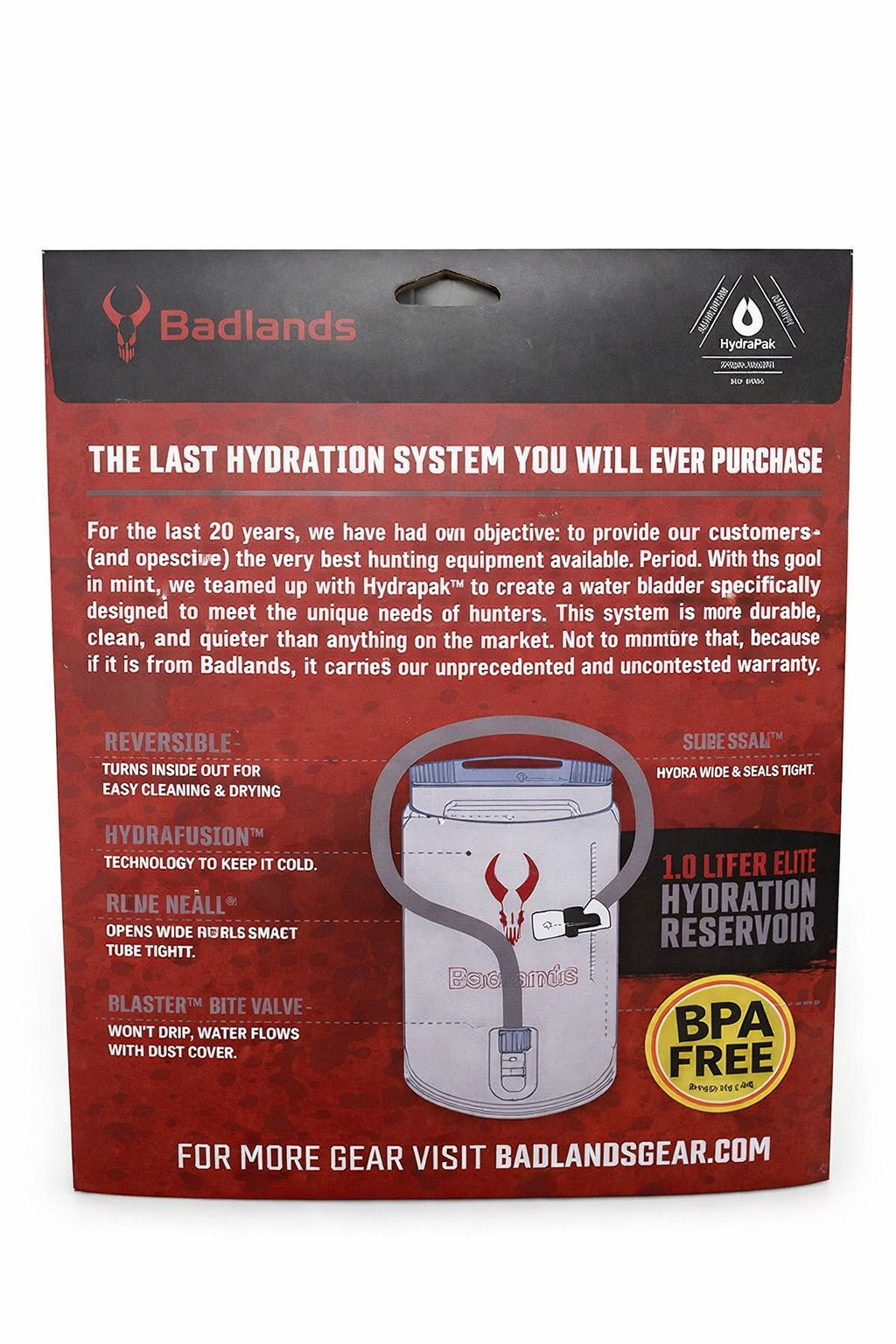 1L Hydration Reservoir BPA-Free Water Bladder for Outdoor Activities