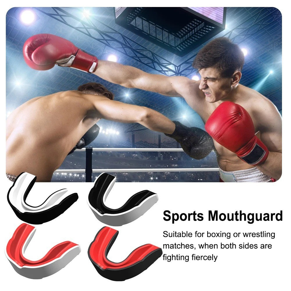 Adult Sports Mouthguard for Football Boxing Wrestling & Lacrosse - Impact Protection