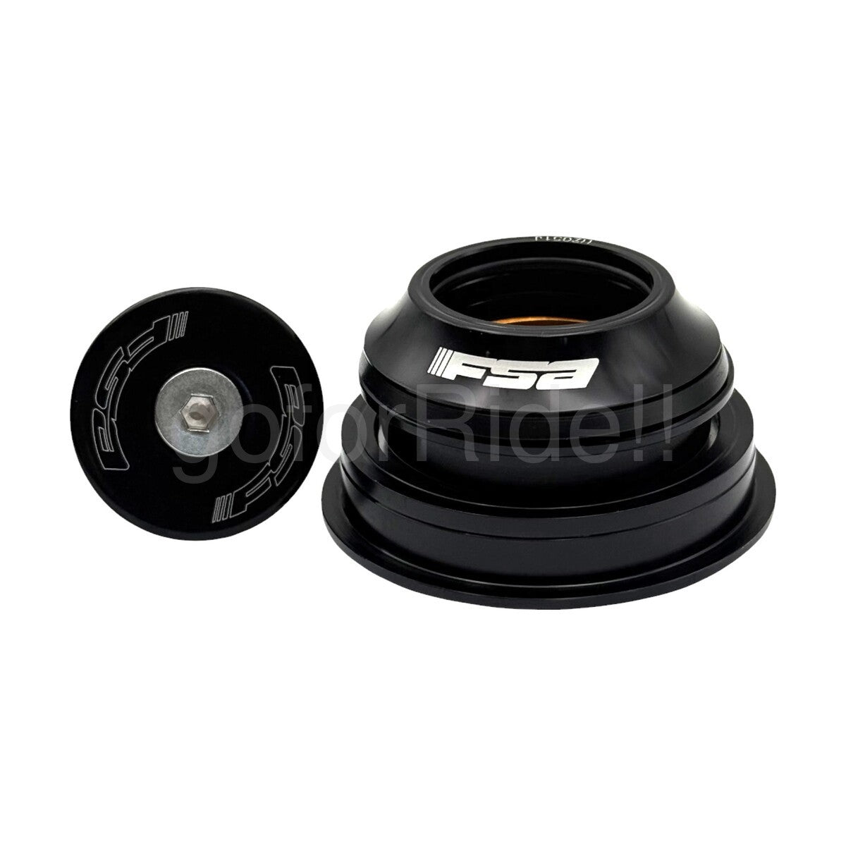 FSA No.57 Orbit 1.5 ZS Tapered Bicycle Headset with Top Cap - 50/62mm OD