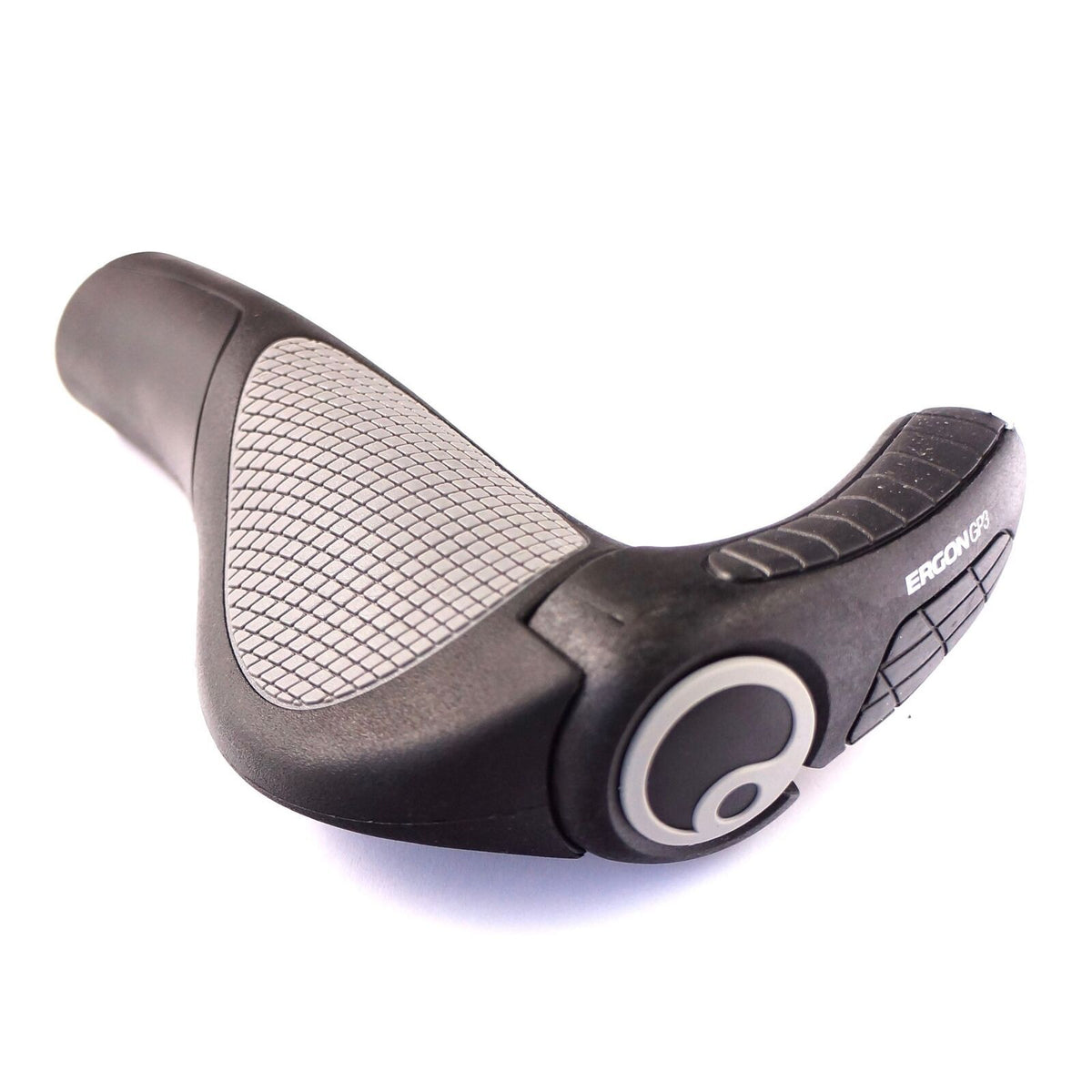 Ergon GP3-L GP3-S Bike Handlebar Grips with Bar Ends - MTB, Hybrid, Touring