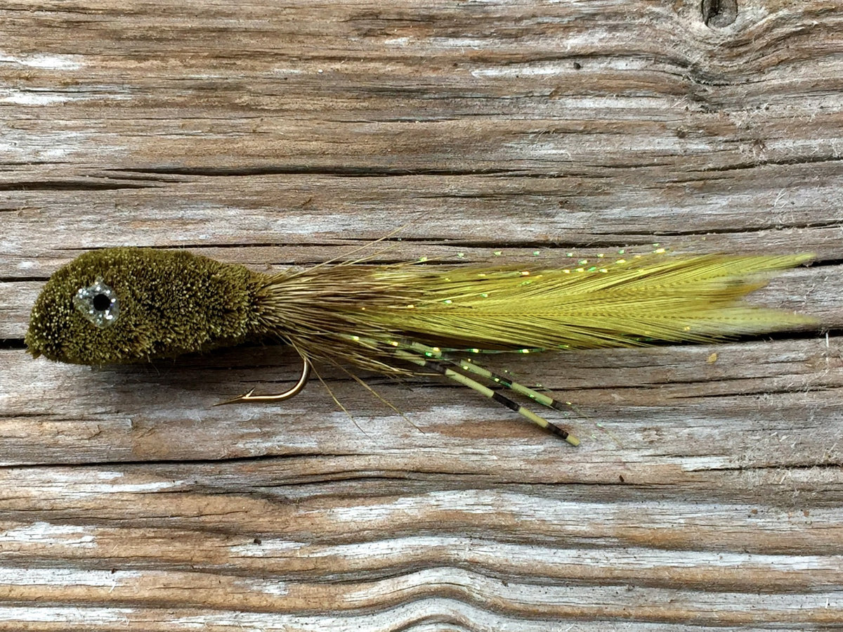 Fly Fishing Flies Set for Bass, Trout, Pike & Saltwater Fish - Bubblehead Charm Flies (3 Pack)