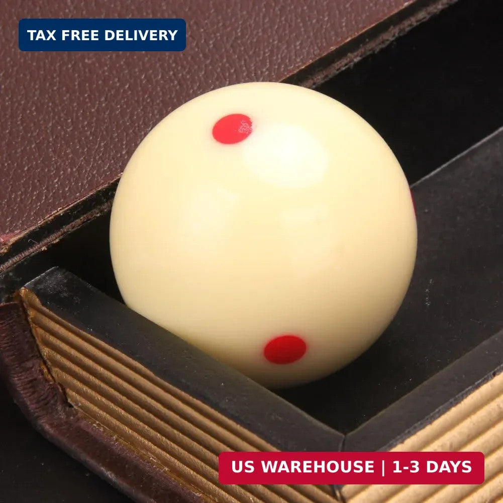 Red Dot Cue Ball - AAA-Grade Billiard Training Ball