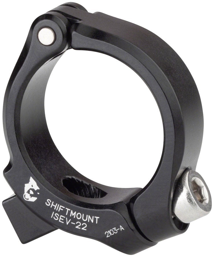 Wolf Tooth ShiftMount Clamp for I-spec EV Shifters - 22.2mm Handlebar