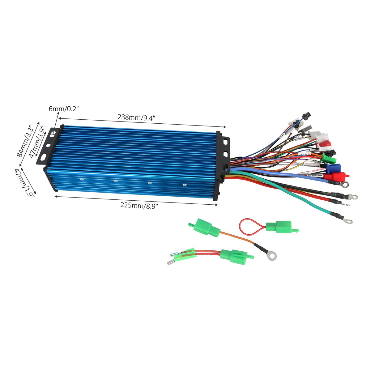 Electric Bike ATV Scooter Brushless Controller Kit 36V-84V 1000W-2200W
