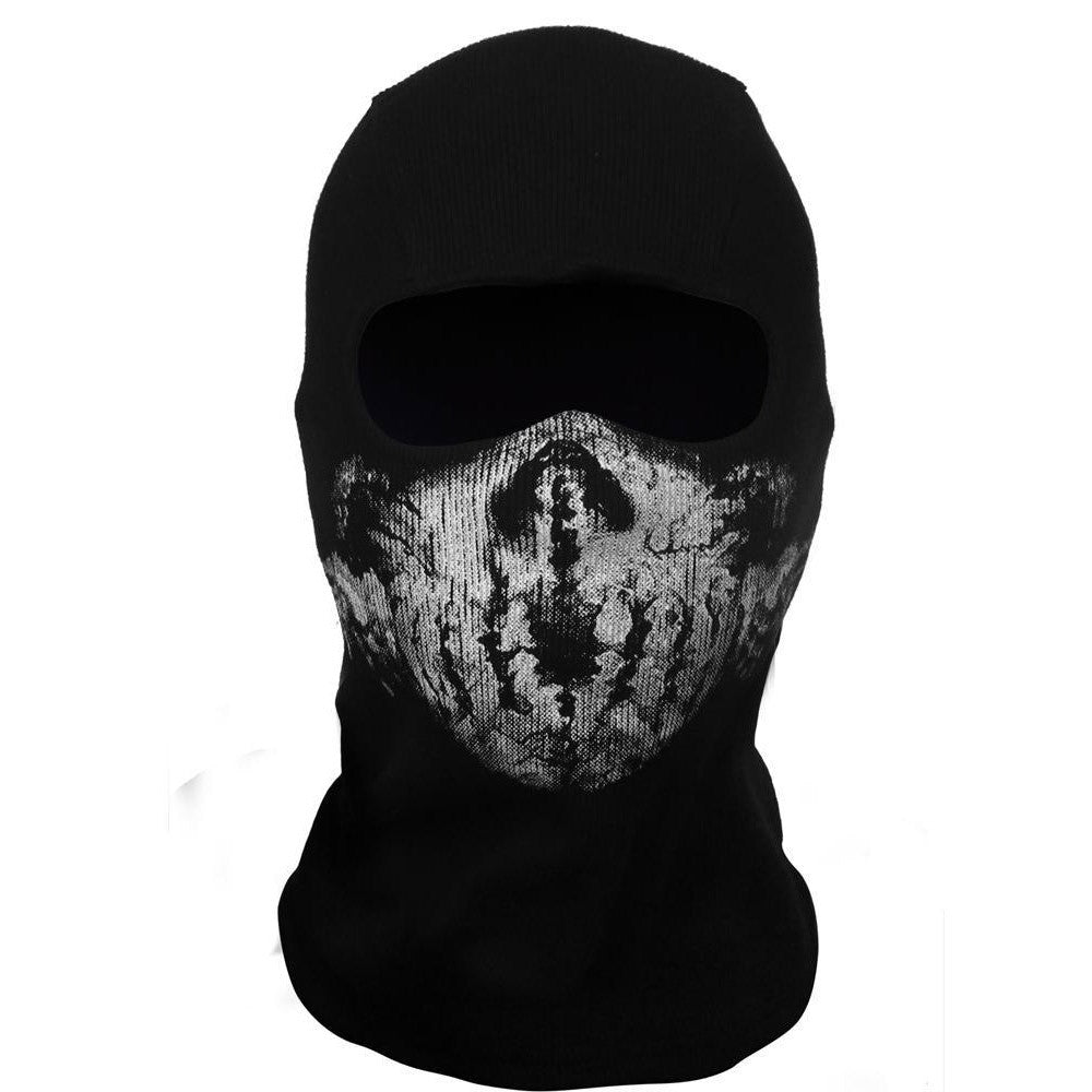 Full Face Mask for Skiing, Cycling & Outdoor Activities - Warm Fleece Skull Mask