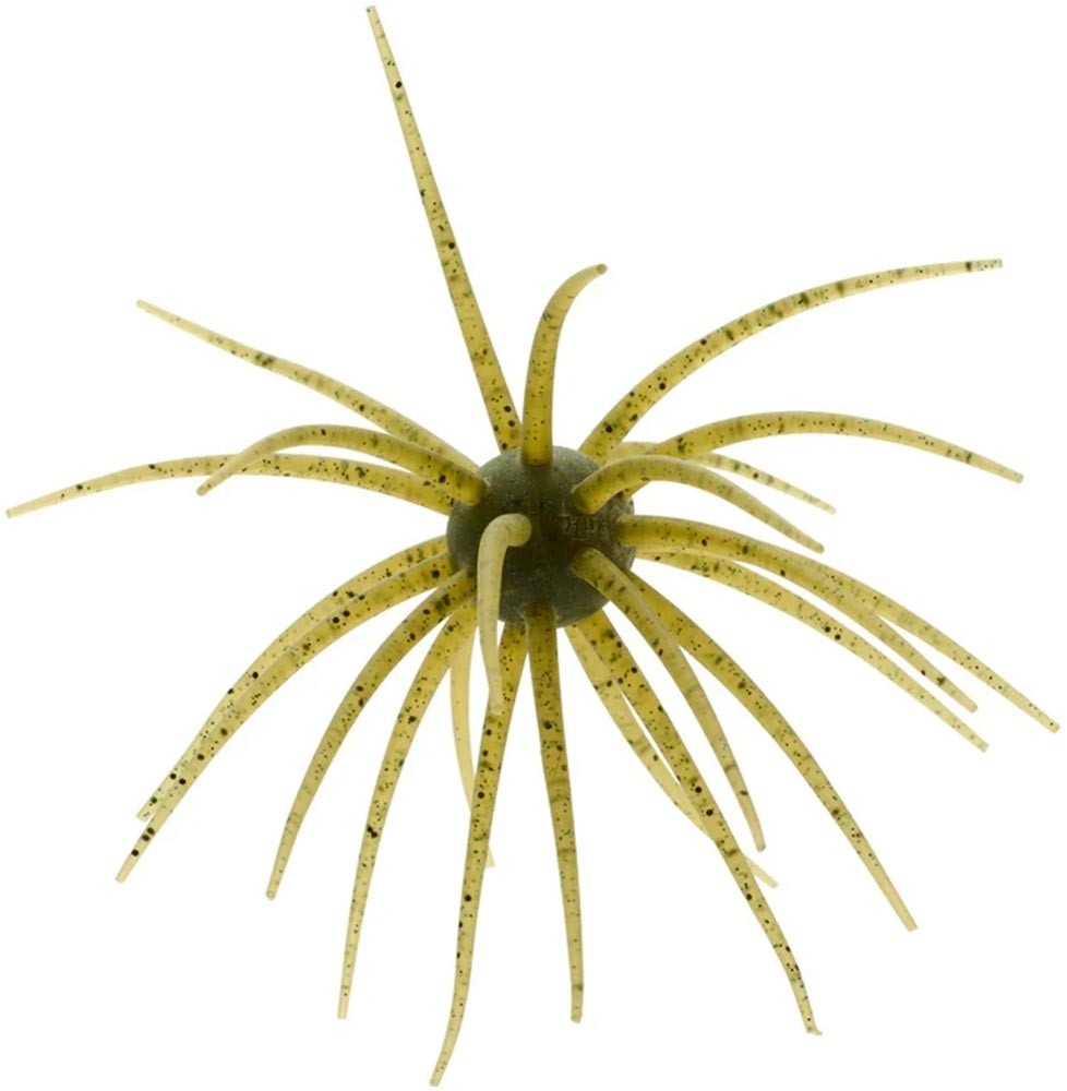Fishing Soft Plastic Urchin Bait - 17mm Durable Lure for Drop Shot & Topwater